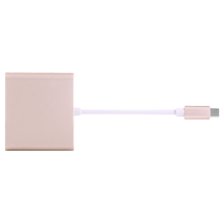 USB-C / Typ-C 3.1 Stecker zu USB-C / Typ-C 3.1 Buchse & HDMI Buchse & USB 3.0 Buchse Adapter, Typ-C+USB+HDMI (J), Typ-C+USB+HDMI (G), Typ-C+USB+HDMI (B), Typ-C+USB+HDMI (S)