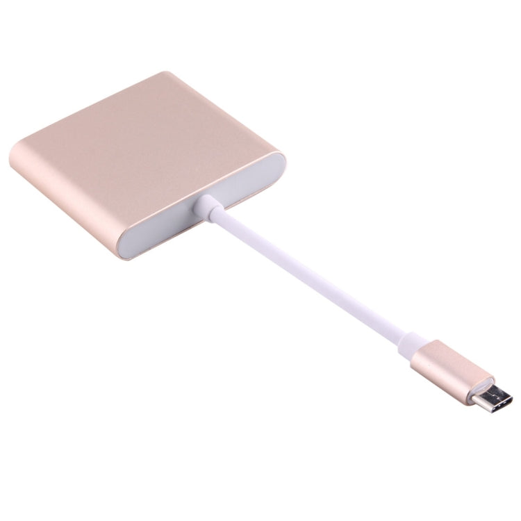 USB-C / Typ-C 3.1 Stecker zu USB-C / Typ-C 3.1 Buchse & HDMI Buchse & USB 3.0 Buchse Adapter, Typ-C+USB+HDMI (J), Typ-C+USB+HDMI (G), Typ-C+USB+HDMI (B), Typ-C+USB+HDMI (S)