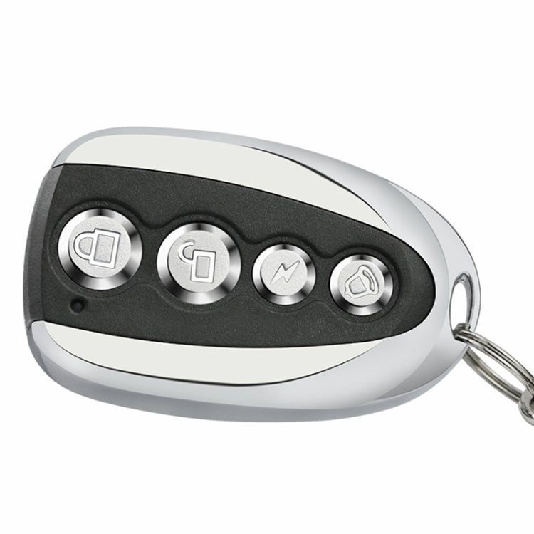 U-förmige 433MHz Drahtlose universelle Kopierfernbedienung Metall 4-Tasten Garagentor Duplikator Mini Tragbarer Schlüssel-Controller, Kopierfernbedienung