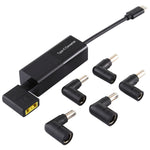 Laptop-Netzteil 65W USB-C / Typ-C Konverter zu 6-in-1 Netzteil