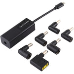 Laptop-Netzteil 65W USB-C / Typ-C Konverter zu 6-in-1 Netzteil