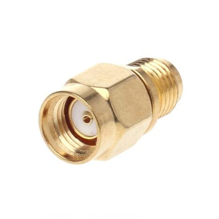 Gerader vergoldeter RP-SMA Stecker zu SMA Buchse Adapter, gerader RP-SMA Stecker zu SMA Buchse