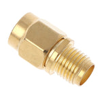 Gerader vergoldeter RP-SMA Stecker zu SMA Buchse Adapter, gerader RP-SMA Stecker zu SMA Buchse