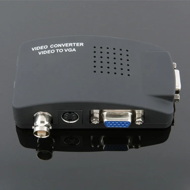 HOWEI HW-2404 BNC / S-Video zu VGA Video Konverter
