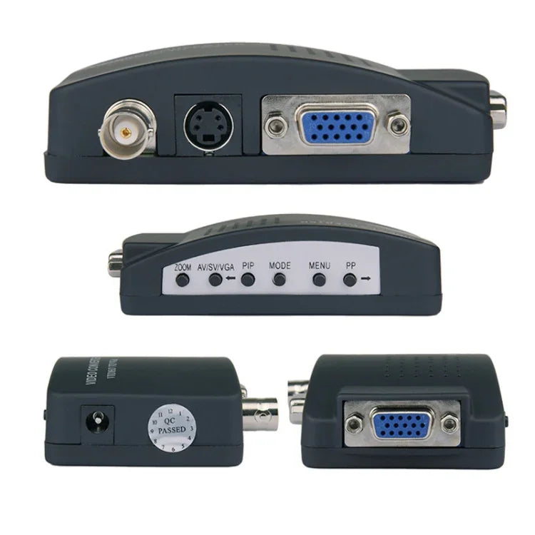HOWEI HW-2404 BNC / S-Video zu VGA Video Konverter