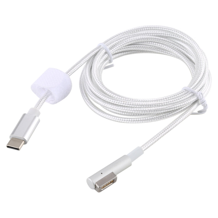 45W / 60W / 65W / 85W 5 Pin MagSafe 1 (L-förmig) zu USB-C / Type-C PD Ladekabel, MagSafe 1