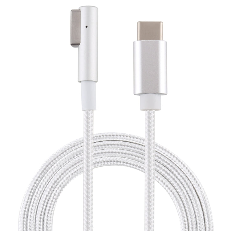 45W / 60W / 65W / 85W 5 Pin MagSafe 1 (L-förmig) zu USB-C / Type-C PD Ladekabel, MagSafe 1