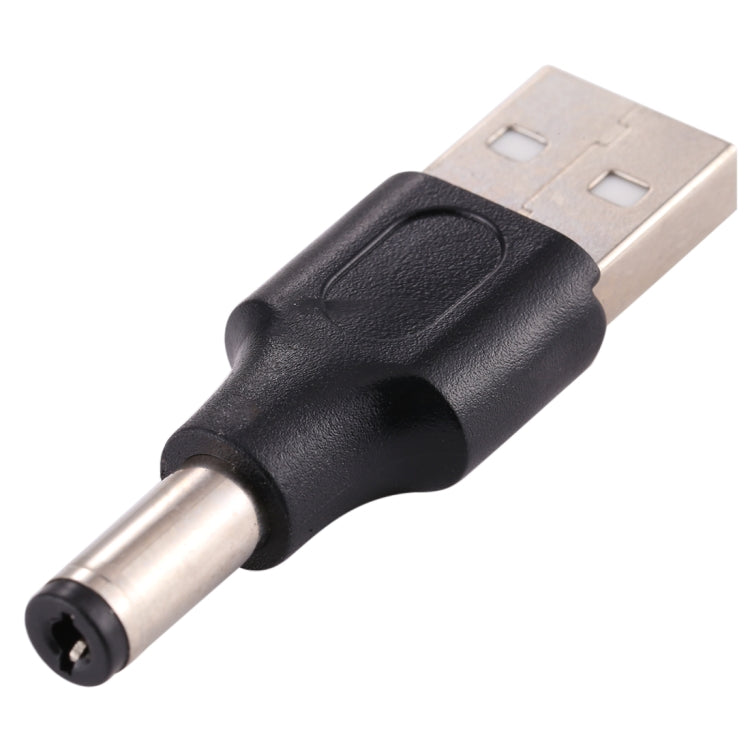 10 Stück 5,5 x 2,1mm Stecker zu USB 2.0 Stecker DC Stromstecker, 5,5 x 2,1mm