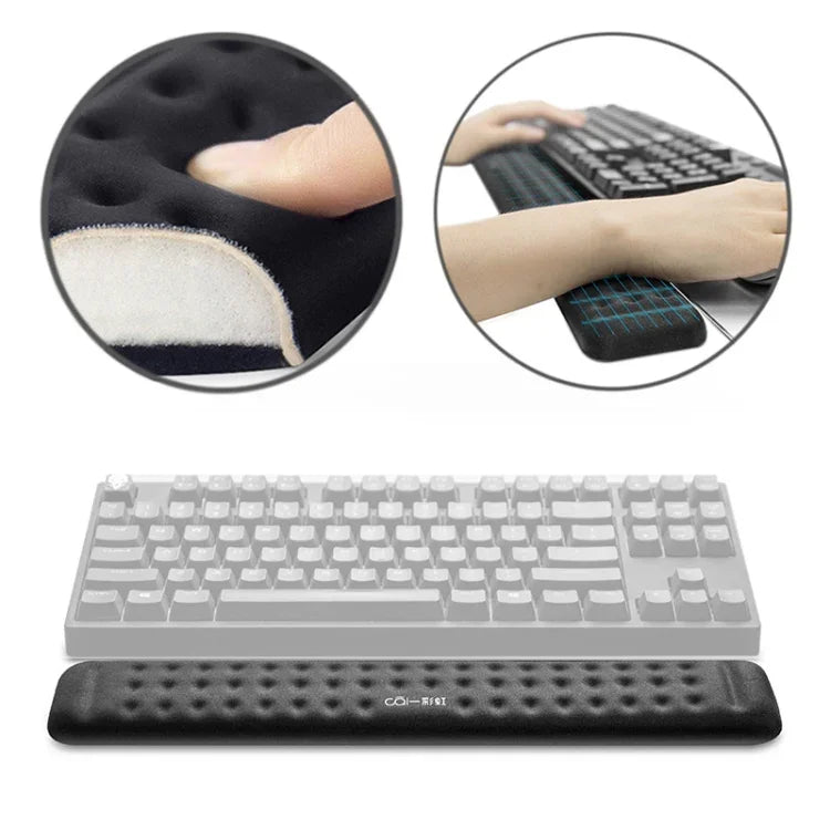 Mechanische Tastatur-Handgelenkauflage aus Memory-Schaumstoff, Größe: M, Größe: M