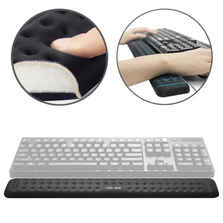 Mechanische Tastatur-Handgelenkauflage aus Memory-Schaumstoff, Größe: L, Größe: L