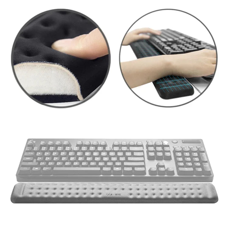 Mechanische Tastatur-Handgelenkauflage aus Memory-Schaumstoff, Größe: L, Größe: L