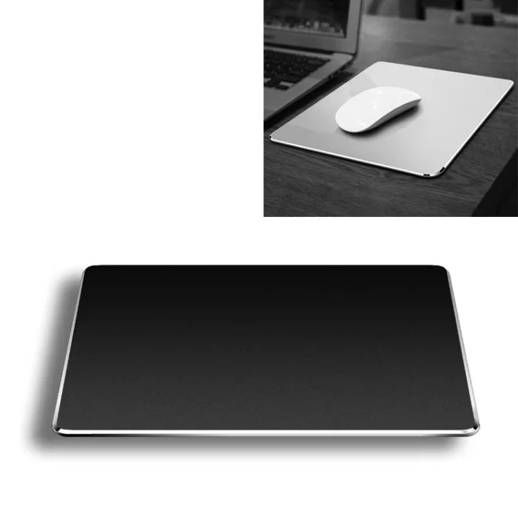 Doppelseitige, rutschfeste Mausmatte aus Aluminiumlegierung, Größe: S