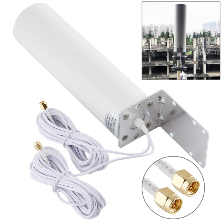 4G LTE WiFi 12DBi Omni externe Stabantenne mit SMA Stecker, SMA