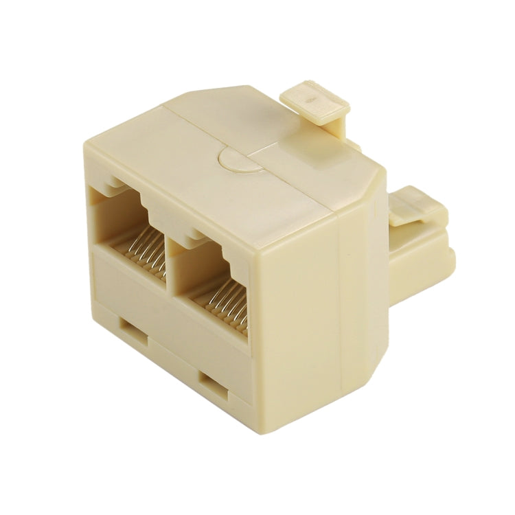 RJ45 Dual Ports LAN Ethernet Anschluss Netzwerkadapter, 2 RJ45 Buchsen zu RJ45 Stecker
