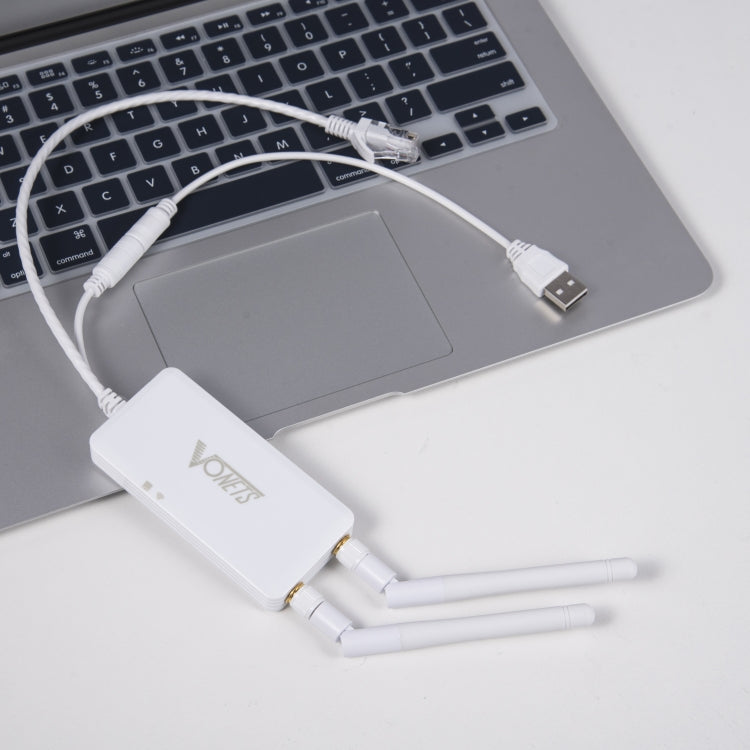 VONETS VAP11S 2,4G Mini Kabellose Brücke 300Mbps WiFi Repeater mit 2 Antennen, VAP11S