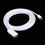 3m Mini DisplayPort Stecker zu HDMI Stecker Adapterkabel, 3m