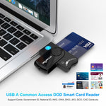 ROCKETEK CR310 USB 3.0 + TF-Karten + SD-Karten + SIM-Karten + Smart Card Multifunktions-Kartenleser, USB 3.0