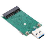 mSATA SSD zu USB 3.0 Konverter Adapter Kartenmodul Board Festplattenlaufwerk