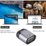 Type-C Stecker zu VGA DB15P Buchse Adapter