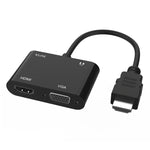 Onten 5165HV HDMI zu HDMI + VGA Adapter, 5165HV