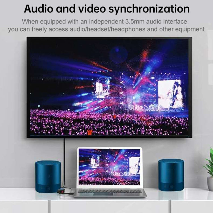 Onten 5165HV HDMI zu HDMI + VGA Adapter, 5165HV