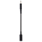 PD 100W 18.5-20V 4.5 x 0.6mm to USB-C / Type-C Adapter Nylon Braid Cable for Dell, 4.5 x 0.6mm