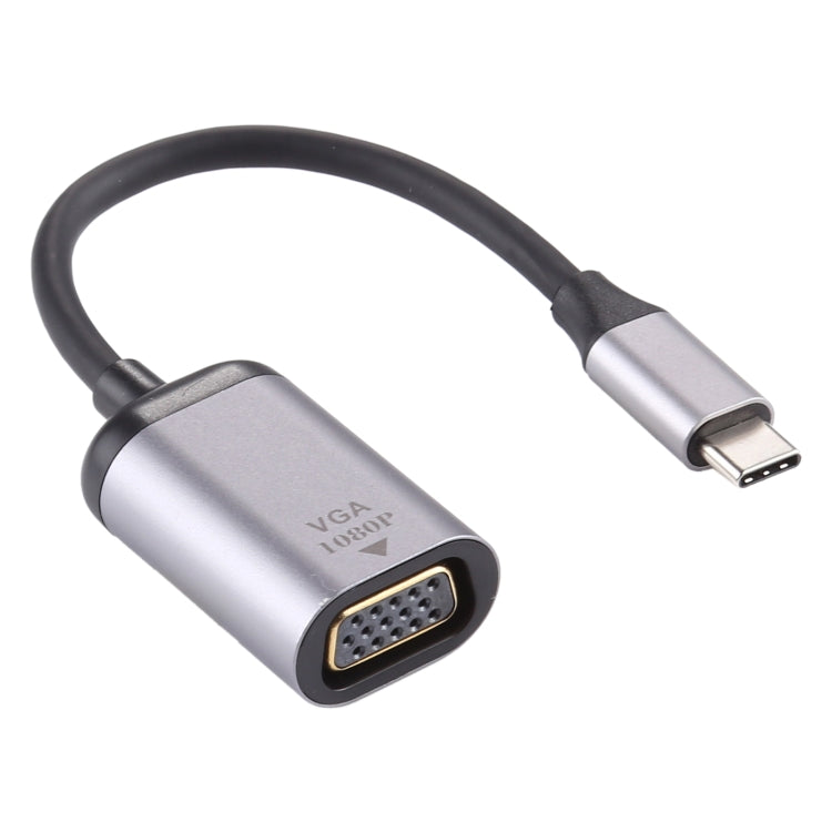 1080P VGA Buchse zu Typ-C / USB-C Stecker Verbindungsadapterkabel, VGA Buchse zu Typ-C Stecker