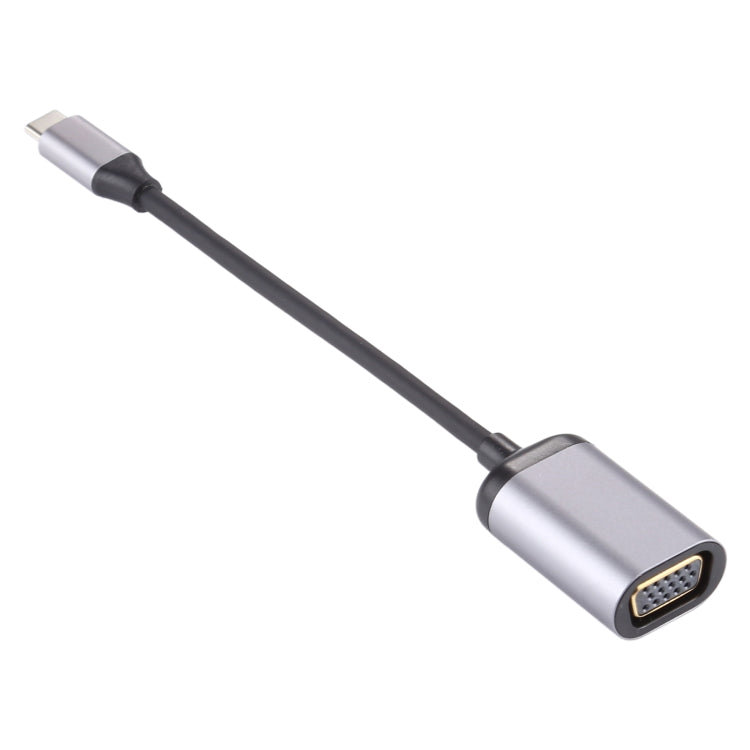 1080P VGA Buchse zu Typ-C / USB-C Stecker Verbindungsadapterkabel, VGA Buchse zu Typ-C Stecker