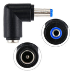 DC 4506 Stecker zu DC 7406 Buchse Stromadapter für HP Laptop Notebook, 90 Grad Winkel, DC 5521 Stecker zu Buchse