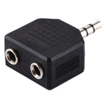 3,5mm Stecker zu Doppel 3,5mm Buchse Splitter Adapter