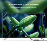30cm 1080P Micro HDMI Buchse auf Stecker vergoldeter Anschluss Adapterkabel