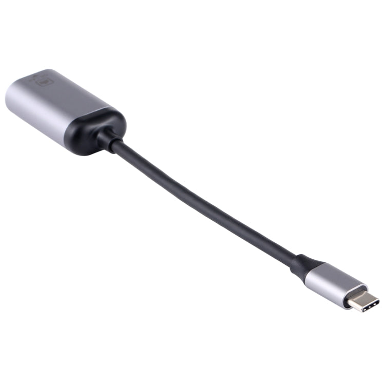 Typ-C / USB-C Stecker auf Gigabit RJ45 Buchse Adapter Konverter, Gigabit RJ45 Buchse