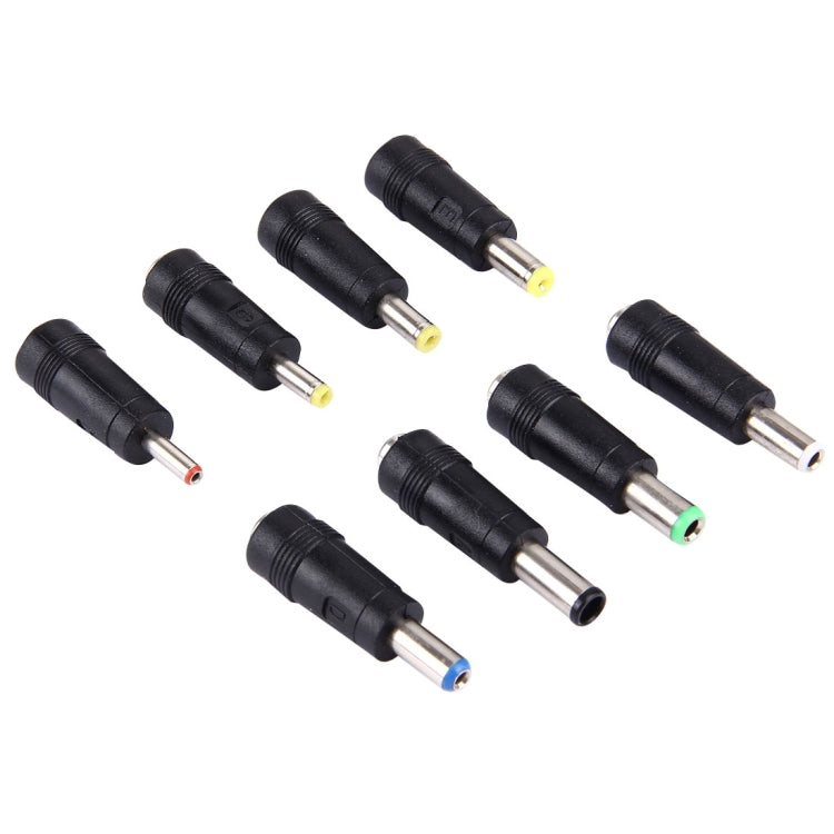 5,5x2,1mm Buchse auf mehrere Stecker Schnittstellen 8-in-1 Netzadapter Set für HP / Sony / Acer / ASUS / DELL Laptop Notebook, 8-in-1 Netzadapter