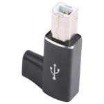 USB-C / Typ C Buchse auf USB 2.0 B MIDI Stecker Adapter für elektronische Instrumente / Drucker / Scanner / Klavier