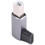 USB-C / Typ C Buchse auf USB 2.0 B MIDI Stecker Adapter für elektronische Instrumente / Drucker / Scanner / Klavier