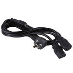 10A 250V 3-poliges Computer PC Stromkabel, Länge: 1,8m, AU Stecker, doppelte AU Stecker