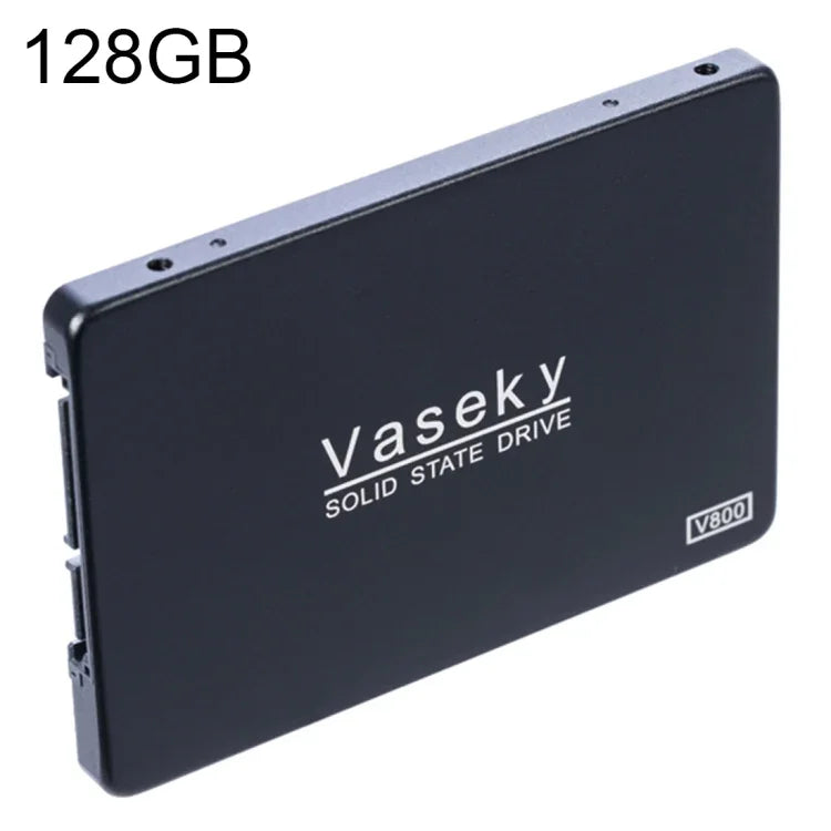 Vaseky V800 128 GB 2,5 Zoll SATA3 6 Gbit/s Ultra-Slim 7 mm Solid-State-Drive SSD-Festplatte für Desktop-PCs und Notebooks, 128 GB
