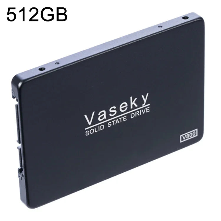 Vaseky V800 512 GB 2,5 Zoll SATA3 6 Gbit/s Ultra-Slim 7 mm Solid-State-Drive SSD-Festplatte für Desktop-PCs und Notebooks, 512 GB