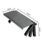 Fernseh- und Computer-Monitor-Regal mit Fernbedienung und Set-Top-Box-Aufbewahrungshalter, Set-Top-Box-Halter