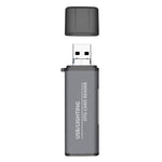 118 2-in-1 USB + 8-Pin Schnittstellen USB-Flash-Laufwerk / Speicherkarten-OTG-Kartenleser für IOS-System Mobiltelefon / Computer