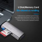 118 2-in-1 USB + 8-Pin Schnittstellen USB-Flash-Laufwerk / Speicherkarten-OTG-Kartenleser für IOS-System Mobiltelefon / Computer