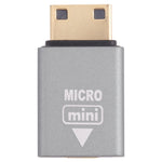 Micro-HDMI-Buchse auf Mini-HDMI-Stecker Adapter, Micro-HDMI zu Mini-HDMI