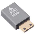 Micro-HDMI-Buchse auf Mini-HDMI-Stecker Adapter, Micro-HDMI zu Mini-HDMI