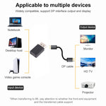 8K DisplayPort Stecker auf Mini DisplayPort Buchse Gerade Adapter, DP Stecker auf Mini DP Buchse Gerade