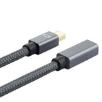 OD6,5 mm Mini DP Stecker zu Buchse DisplayPort Kabel, DP Stecker zu Buchse