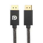 OD6,5 mm DP Stecker zu Stecker DisplayPort Kabel, Länge: 2 m, DP Stecker zu Stecker