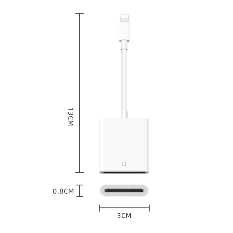 D-128 8-Pin Mobiltelefon SD-Kartenleser, D-128
