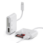 D-168 3-in-1 8-Pin OTG Hochgeschwindigkeits-Kartenleser, D-168