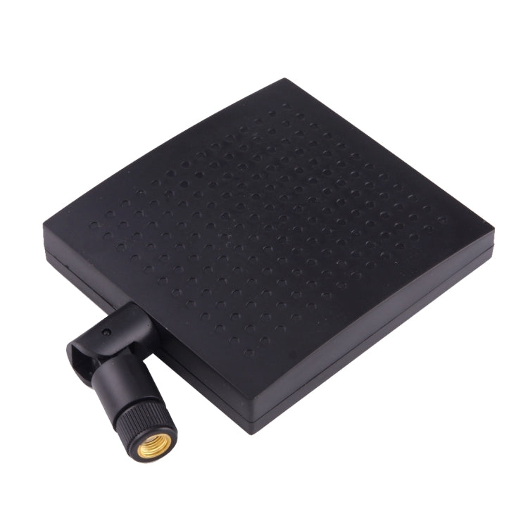 12dBi SMA Stecker 2,4 GHz Panel WiFi Antenne, 2,4 GHz Schwarz