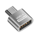 USB 2.0 Buchse zu Type-C Stecker Adapter, USB 2.0 Buchse zu Type-C Stecker